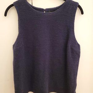 Banana Republic Navy Blue Sleeveless Top